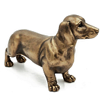 Статуэтка такса с реалистичными деталями и гладкой поверхностью Dachshund Style варинант исполнения - 2 | Loft Concept в Екатеринбурге