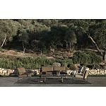 Дизайнерское уличное кресло на металлическом каркасе PHOENIX Armchair варинант исполнения - 8 | Loft Concept в Екатеринбурге