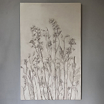 Ботаническое панно «С Дельфиниумом» варинант исполнения - 1 | Loft Concept в Екатеринбурге