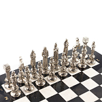 Шахматы Ренессанс с доской из натурального мрамора Decorative Thematic Chess варинант исполнения - 3 | Loft Concept в Екатеринбурге