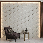 Гипсовая 3D Панель Aura варинант исполнения - 1 | Loft Concept в Екатеринбурге