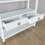 Стеллаж с двумя ящиками Elsa Dreams White варинант исполнения - 3 | Loft Concept в Екатеринбурге