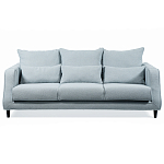 Диван Seldon с мягкими подушками голубое букле варинант исполнения - 7 | Loft Concept в Екатеринбурге
