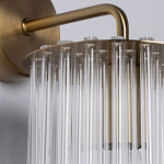 Бра с круглым основанием и длинными прозрачныи стеклянными трубками Nembus варинант исполнения - 5 | Loft Concept в Екатеринбурге