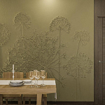 Барельеф DANDELIONS варинант исполнения - 2 | Loft Concept в Екатеринбурге