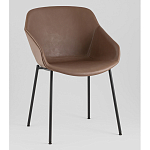 Стул Ashby экокожа светло-коричневый варинант исполнения - 1 | Loft Concept в Екатеринбурге