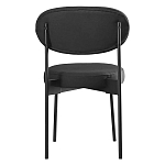 Стул мягкий Alfie Chair черный варинант исполнения - 4 | Loft Concept в Екатеринбурге