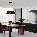 Подвесной светильник круглый с контрастной внутренней отделкой Assol Сup варинант исполнения - 6 | Loft Concept в Екатеринбурге