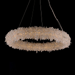 Люстра круглая с натуральным горным хрусталем Crystal Shimmer варинант исполнения - 2 | Loft Concept в Екатеринбурге