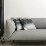 Чехол на подушку хлопковый Blake Boundaries Blue варинант исполнения - 5 | Loft Concept в Екатеринбурге