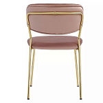 Стул Singer Chair без подлокотников Розовый Велюр варинант исполнения - 4 | Loft Concept в Екатеринбурге