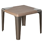 Столик журнальный Streamlining квадратный варинант исполнения - 2 | Loft Concept в Екатеринбурге