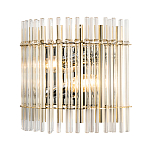 Бра с прозрачными вертикальными стеклянными трубками Gladia варинант исполнения - 2 | Loft Concept в Екатеринбурге