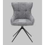 Стул Carlene вращающийся серый варинант исполнения - 4 | Loft Concept в Екатеринбурге