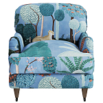 Дизайнерское классической формы на колесиках Trumann Armchair варинант исполнения - 2 | Loft Concept в Екатеринбурге