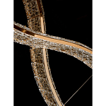 Люстра волнистой формы с фактурным хрустальным плафоном Light Delight варинант исполнения - 5 | Loft Concept в Екатеринбурге