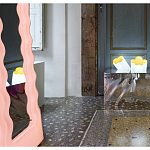 Настольная дизайнерская лампа Poltronova Passiflora Yellow Table Lamp варинант исполнения - 9 | Loft Concept в Екатеринбурге