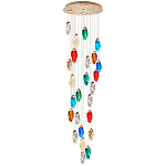 Каскадная люстра с цветными плафонами Soar Colorful Cascade Chandelier варинант исполнения - 1 | Loft Concept в Екатеринбурге