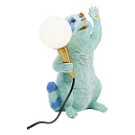 Настольная лампа для детской Голубой Енот  варинант исполнения - 1 | Loft Concept в Екатеринбурге