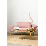 Кофейный столик овальный золотой Modern Mirror Gold Table варинант исполнения - 5 | Loft Concept в Екатеринбурге