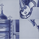 Плитка с рисунком Второй сон варинант исполнения - 1 | Loft Concept в Екатеринбурге