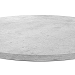 Стол обеденный с круглой светло-серой столешницей Harris Collection варинант исполнения - 3 | Loft Concept в Екатеринбурге