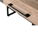 Стол рабочий в стиле лофт с ящиками и системой хранения Urban Style Space варинант исполнения - 4 | Loft Concept в Екатеринбурге