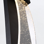 Настенный фонарь уличный прямоугольный черного цвета со стеклом с пузырьками Eurofase варинант исполнения - 4 | Loft Concept в Екатеринбурге