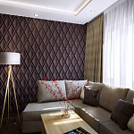 Гипсовая 3D Панель M-102 варинант исполнения - 1 | Loft Concept в Екатеринбурге