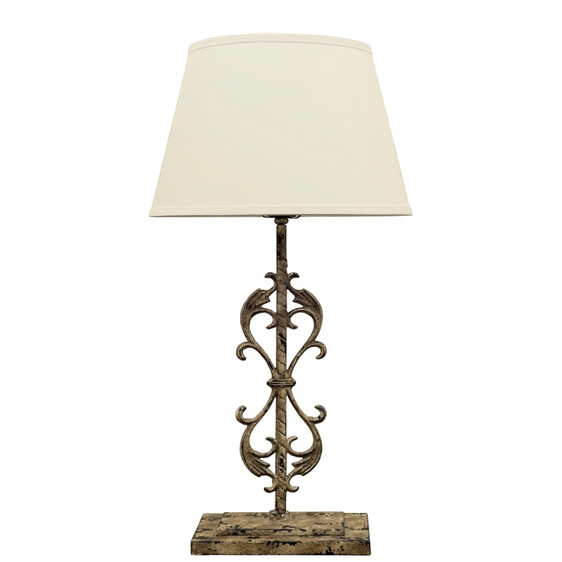 Настольная лампа RH Kerry Artifact Table Lamp Коричневый Бежевый в Екатеринбурге | Loft Concept 