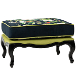 Банкетка из натурального бука с изображением птиц и цветов Blooming Birds варинант исполнения - 1 | Loft Concept в Екатеринбурге