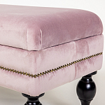 Мягкая банкетка с зоной для хранения Casket Dusty Rose варинант исполнения - 4 | Loft Concept в Екатеринбурге