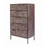 Высокая тумба с выдвижными ящиками Mosaic варинант исполнения - 2 | Loft Concept в Екатеринбурге