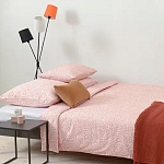 Постельное белье розового цвета с рисунком 150х200 см Blossom Essence варинант исполнения - 4 | Loft Concept в Екатеринбурге