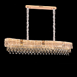 Люстра волнистой формы с каскадом из прозрачного хрусталя Constant Sparks варинант исполнения - 2 | Loft Concept в Екатеринбурге