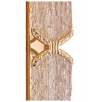 Бра прямоугольное с текстурным природным рисунком IceFlame варинант исполнения - 5 | Loft Concept в Екатеринбурге