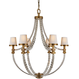 Люстра Crystal Cube Basket Chandelier 