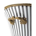 Кашпо Black white stripe варинант исполнения - 5 | Loft Concept в Екатеринбурге