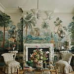 Обои ручная роспись River Scenes of Bengal Kolkata варинант исполнения - 4 | Loft Concept в Екатеринбурге