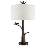 Настольная лампа с корпусом в виде ствола дерева с насекомым Twiglly варинант исполнения - 4 | Loft Concept в Екатеринбурге