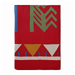 Плед хлопковый по мотивам чувашских орнаментов Ural and Siberian Patterns варинант исполнения - 5 | Loft Concept в Екатеринбурге