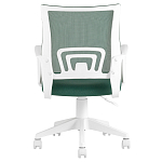 Офисное кресло с основанием из белого пластика Desk chairs Green варинант исполнения - 4 | Loft Concept в Екатеринбурге