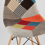 Стул с обивкой в технике пэчворк DSW варинант исполнения - 7 | Loft Concept в Екатеринбурге