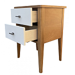 Тумба прикроватная с 2-мя ящиками Tasteful Furniture Light варинант исполнения - 2 | Loft Concept в Екатеринбурге