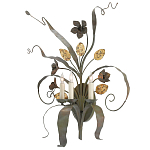 Бра с цветами и листьями Paradise Bush варинант исполнения - 2 | Loft Concept в Екатеринбурге