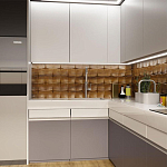 Гипсовая 3D панель с принтографией PM-38 варинант исполнения - 1 | Loft Concept в Екатеринбурге