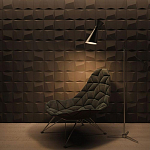 Гипсовая 3D Панель M-26 варинант исполнения - 2 | Loft Concept в Екатеринбурге