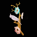 Бра с цветочным декором и птичкой Miscellaneous herbs варинант исполнения - 1 | Loft Concept в Екатеринбурге