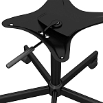 Стул с мягкой обивкой из велюра и подъемно-поворотным механизмом на колесиках Mason Green and Yellow варинант исполнения - 6 | Loft Concept в Екатеринбурге