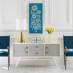 Панно Голубое дерево с глазами бисер TREE OF EYES BEADED ART варинант исполнения - 2 | Loft Concept в Екатеринбурге